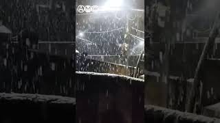 Watch  Fresh snowfall enchants the valley  AMC snowfall winter temperature [upl. by Maddis]