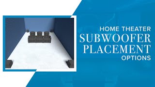 Home Theater Subwoofer Placement Options [upl. by Gen]