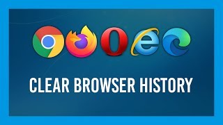 How to Clear your history on ALL major browsers  Guide [upl. by Ennobe]