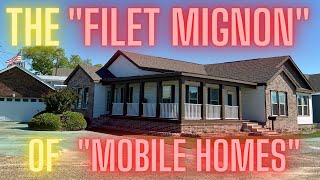 The quotfilet mignonquot of quotmobile homesquot THE ONE Glamorous custom built modular home tour [upl. by Eihcir614]