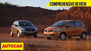 Tata Tiago  Comprehensive Review  Autocar India [upl. by Dolf]