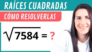 Cómo RESOLVER RAÍCES CUADRADAS ✅ [upl. by Irim]