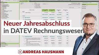 Neuer Jahresabschluss in DATEV Rechnungswesen [upl. by Eloise523]