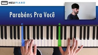 Como Tocar quotParabéns Pra Vocêquot No Teclado Tutorial Completo [upl. by Tarsus308]