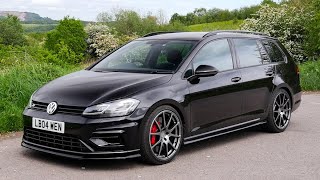 This STAGE 3 Golf R Estate is the ULTIMATE Family Car [upl. by Amethist]