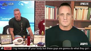 The Pat McAfee Show  Friday January 12th 2024 [upl. by Cahan]