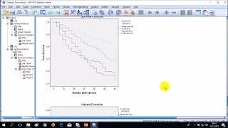 Survival Analysis Life Tables  SPSS [upl. by Fayette139]