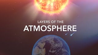 Layers of the Atmosphere Animation [upl. by Dearr]