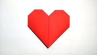 COMO HACER UN CORAZON DE PAPEL Audio Español  How to make a paper heart san valentin [upl. by Lolita]