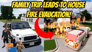 Greenville Wisc Roblox l Pembroke Trip House FIRE Evacuation RP [upl. by Nnek351]