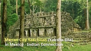 Mayan City Yaxchilan YakshaSila in Mexico – Indian Connection [upl. by Ociredef]