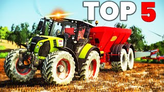 TOP 5 Best Realistic SCRIPTSMODS on Farming Simulator 19 [upl. by Androw854]