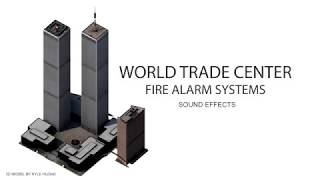 World Trade Center  Fire Alarm Sounds WTC 124567 [upl. by Andromada]