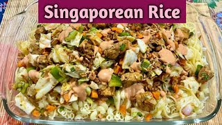 Singaporean Rice Recipe By Treats Fusion [upl. by Evreh]