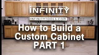 How to Build a Custom Cabinet  Part 1 [upl. by Saw]