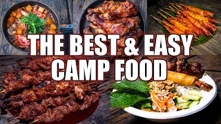 The Best amp Easy Camp Food I Made For Our Yosemite Camping Trip [upl. by Elayor]