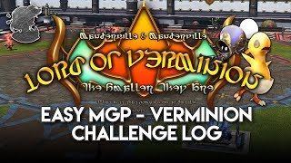 Easy MGP  Lord of Verminion Challenge Log Tutorial  FFXIV [upl. by Aicilegna799]