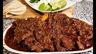 BIRRIA TACOS  Crockpot Slow Cooker Mexican Beef Recipe [upl. by Llewol]