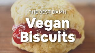 The Best Damn Vegan Biscuits  Minimalist Baker Recipes [upl. by Yeclehc381]