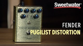 Fender Pugilist Distortion Pedal Demo [upl. by Siaht646]