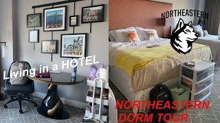 NORTHEASTERN COLLEGE DORM TOUR [upl. by Niar]