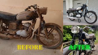 2023 Rajdoot 175 Restoration  oldpistonsgarage [upl. by Iramat708]