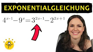 Schwere EXPONENTIALGLEICHUNGEN lösen – Ausklammern Logarithmus Beispiele [upl. by Jule]