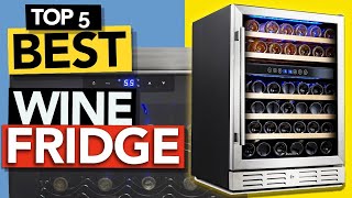 ✅ TOP 5 Best Wine Fridge 2024  Budget Wine Cooler review [upl. by Gautea802]