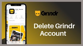 How to Delete Grindr Account  Grindr Dating App [upl. by Adalia]