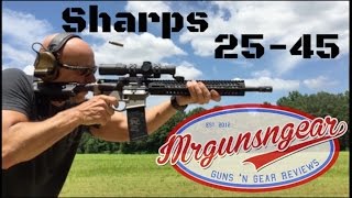 Sharps Rifle Company AR15 Upper Receiver Chambered In 2545 Sharps HD [upl. by Yelha]