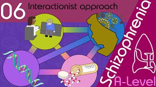 Interactionalist Explanation for Schizophrenia AQA ALevel [upl. by Annahavas]