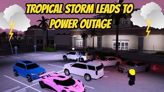 Southwest Florida Roblox l Tropical Storm Leads to Power Outage Rp [upl. by Niwle228]