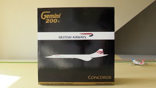 Gemini200 British Airways Concorde Review  The Best Model Gemini Jets Has Ever Made [upl. by Ybrad]