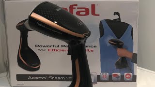 Tefal Access Steam Care DT9100  Handheld Garment Steamer [upl. by Mosira]