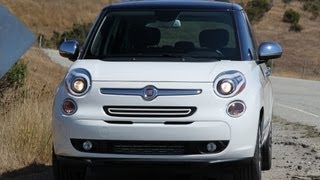 2014 Fiat 500L Review and Road Test with Infotainment Deep Dive [upl. by Narol54]