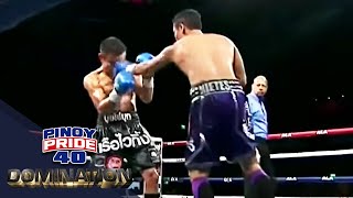 Pinoy Pride 40 Donnie Nietes vs Komgrich Nantapech [upl. by Accem]