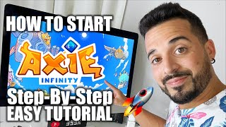 How To Start Playing Axie Infinity  Easy Beginners Set Up Tutorial [upl. by Aimar]