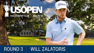 2022 US Open Highlights Will Zalatoris Round 3 [upl. by Inesita]