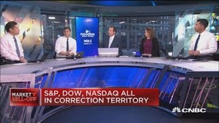 Dow drops 1100 points continues fastest 10 drop in history [upl. by Derfnam]