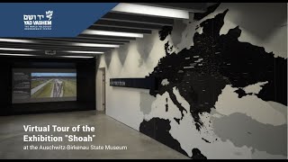 Virtual Tour of the Exhibition quotShoahquot at the AuschwitzBirkenau State Museum [upl. by Gnaht]