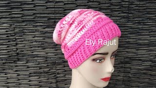 Beanie Rajut  Topi Rajut  Kupluk Rajut [upl. by Hadwyn]