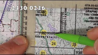 How to Plot 8 Digit Grid Coordinates [upl. by Roslyn]