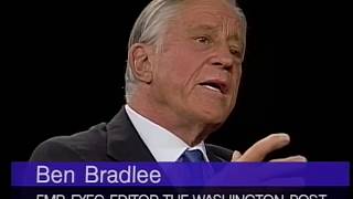 Ben Bradlee interview on Journalism and The Washington Post 1995 [upl. by Hakvir717]