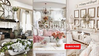 Shabby Chic  French Country Living Room Ideas [upl. by Nevla]