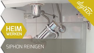 Siphon reinigen  Der Flaschensiphon am Waschbecken [upl. by Navaj]