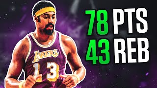 10 Craziest Stat Lines of Wilt Chamberlains Career [upl. by Otrebile]