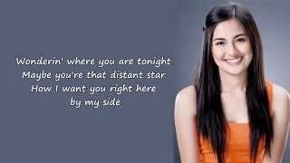 Julie Anne San Jose Right Where You Belong Lyrics On Screen [upl. by Natek]