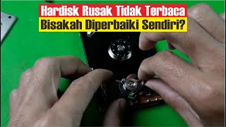 Memperbaiki Hardisk Rusak Tidak Terbaca Eksternal  Internal Laptop  Komputer Bad Sector Lambat [upl. by Neelat]