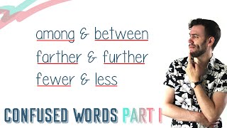 COMMONLY CONFUSED WORDS Part 1  English Lesson [upl. by Eisenhart]