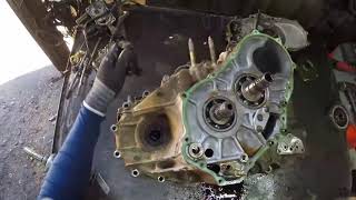 TRANSMISION HONDA CIVIC 4 CILINDROS DESARMADOAutomaticaVictor Mechanics [upl. by Elvera644]